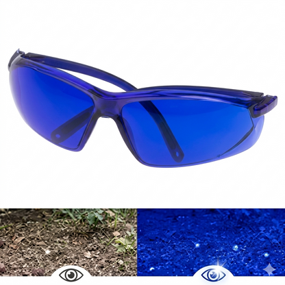 Gafas para encontrar pelotas de golf