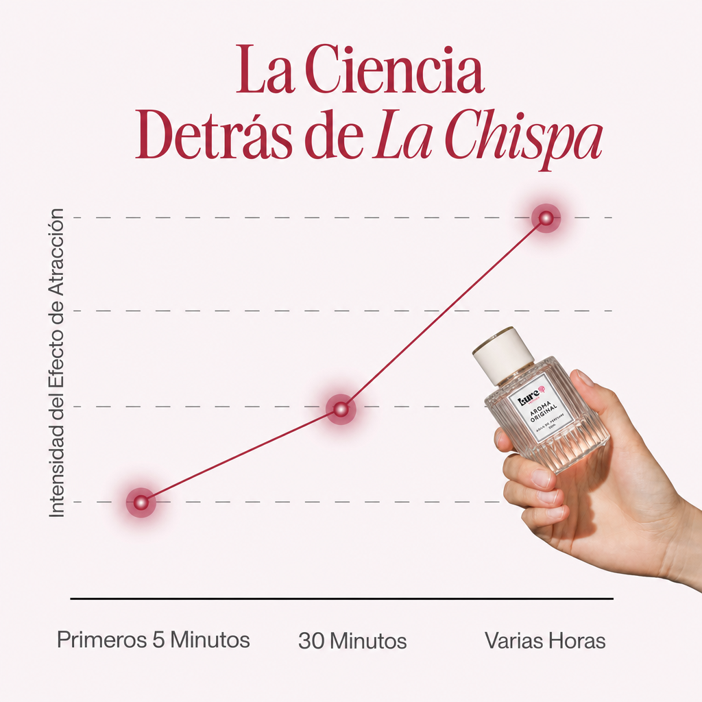 Perfumes con feromonas Lure™